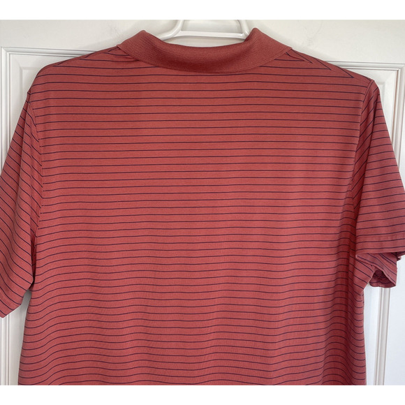 LL Bean Men's Striped Polo Shirt Sz L Traditional Fit Pima Cotton Casual Comfort - Picture 9 of 12